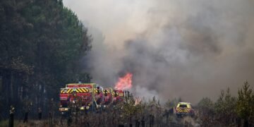 With wildfires raging in France and Spain, hearth crews race towards subsequent warmth wave : NPR