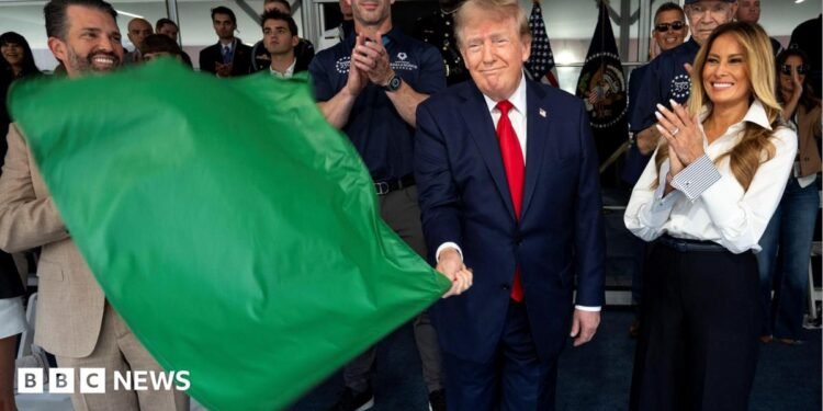 Trump waves inexperienced flag at IndyCar race via Washington DC