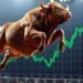 US shares: US market rises as yields ease, Moderna lifts healthcare shares