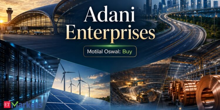 Motilal Oswal initiates protection on Adani Enterprises with Purchase, sees 25% upside. Right here’s why
