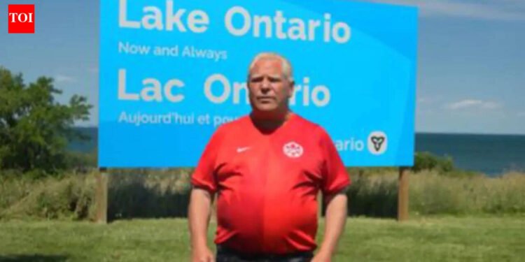 Trump needs ‘Lake America’. Canada places up a 24-foot signal saying in any other case