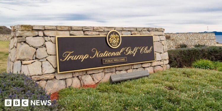 Armed man arrested at Trump’s golf course forward of president’s go to