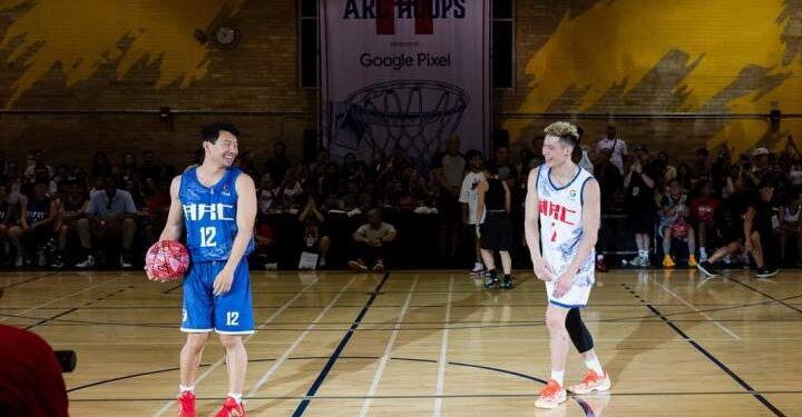 Simu Liu, Jeremy Lin carry hoops, hope to Markham
