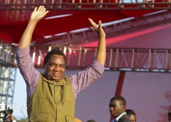 Zambia elections: Hakainde Hichilema re-elected president as fundamental rival goes into hiding over alleged threats
