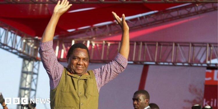 Zambia elections: Hakainde Hichilema re-elected president as fundamental rival goes into hiding over alleged threats