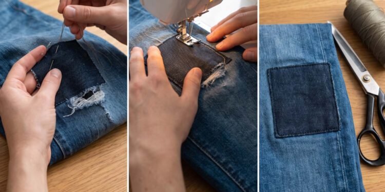 How one can Restore and Patch Denims for Sturdy, Lasting Put on