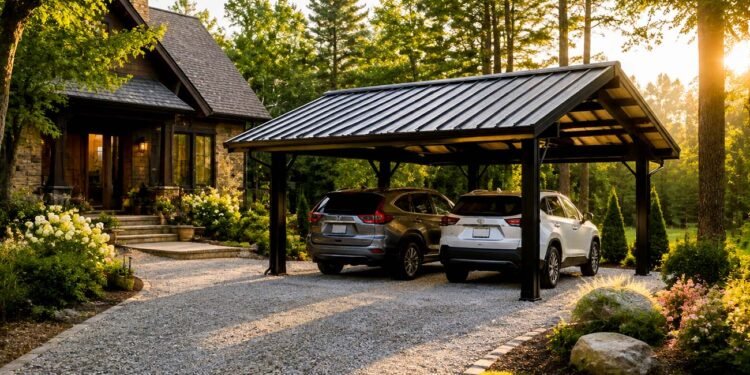 Why Metal Canopies Provide Higher Safety Than Wooden