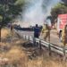 Two crew killed as British pilot survives after firefighting helicopters collide in Greece