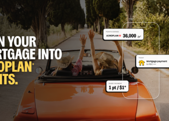 You Can Now Earn Aeroplan Factors on Your Mortgage Funds with Chexy