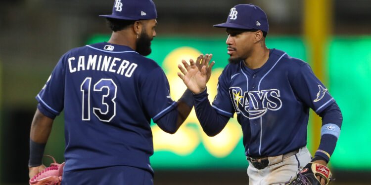 Rays rally to beat Athletics with eight-run eighth inning