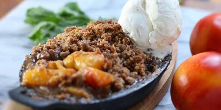 Recipe: Nectarine Crisp (Gluten-Free, Grain-Free)