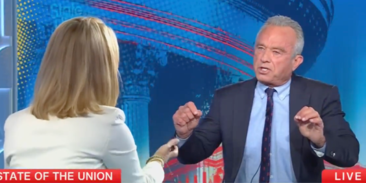 RFK Jr. Clashes With CNN’s Dana Bash Over Covid, Vaccines & Fauci