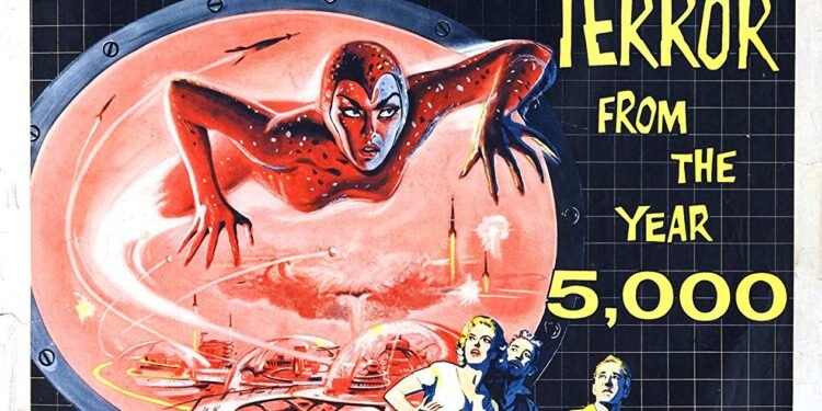 TERROR FROM THE YEAR 5000 Sci-fi horror – free on YouTube