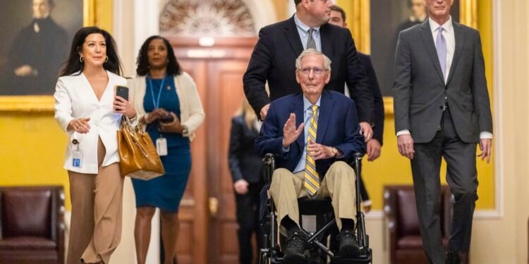 Mitch McConnell returns to Senate after three-month well being absence