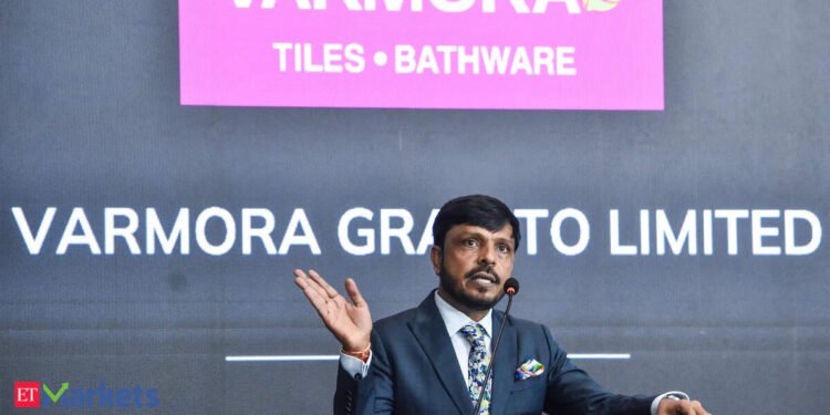 Varmora Granito raises Rs 212 crore from anchor traders forward of Rs 708 crore IPO