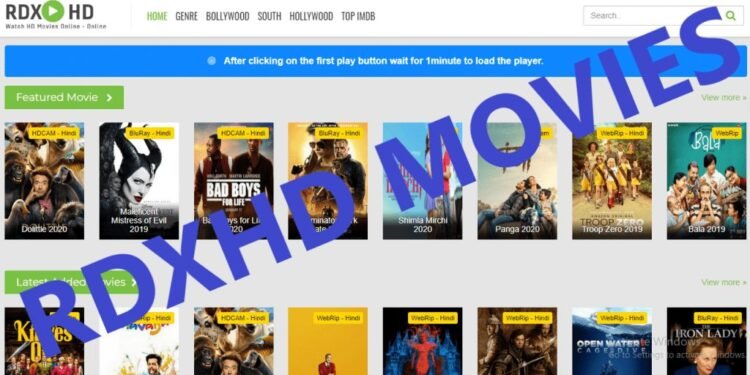RDXHD Films 2025 – Obtain Newest Bollywood, Hollywood, Panjabi, Tamil & Telugu Films