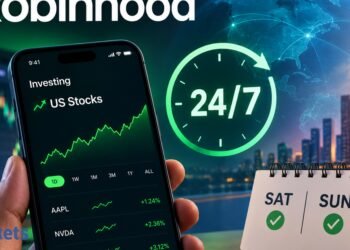 Robinhood to permit 24-hour weekend buying and selling of US shares as trade shifts to wider entry