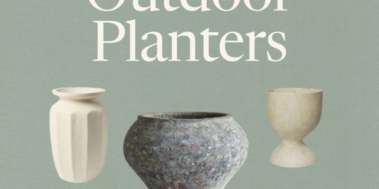 Greatest Outside Planters in Each Dimension, Materials, and Value Level