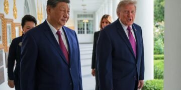 Trump and Xi Meet Forward of State Dinner With A.I. Leaders