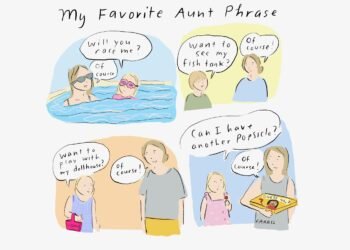 My Favourite Aunt Phrase | Cup of Jo