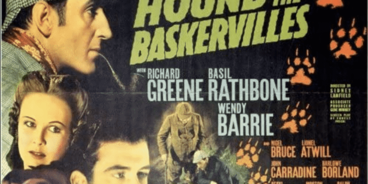 THE HOUND OF THE BASKERVILLES (1939) Sherlock Holmes! Basil Rathbone! Free on-line in 4K