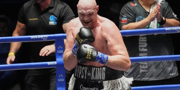Tyson Fury vs. Anthony Joshua combat set for Cardiff