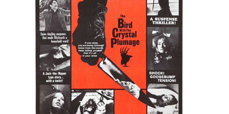 THE BIRD WITH THE CRYSTAL PLUMAGE Dario Argento’s seminal Giallo! Free on YouTube