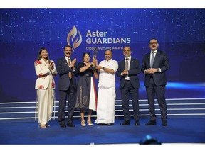 Aster Guardians International Nursing Award 2026 Names Agimol Pradeep From United Kingdom Winner of USD 250,000 Prize