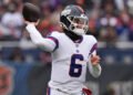 Report: Giants’ Jaxson Dart may very well be out for season