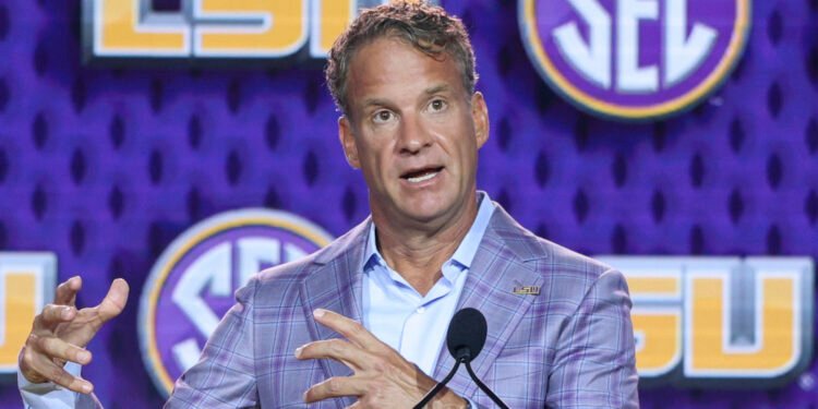 Lane Kiffin’s LSU debut units a credential mark in Tiger Stadium historical past
