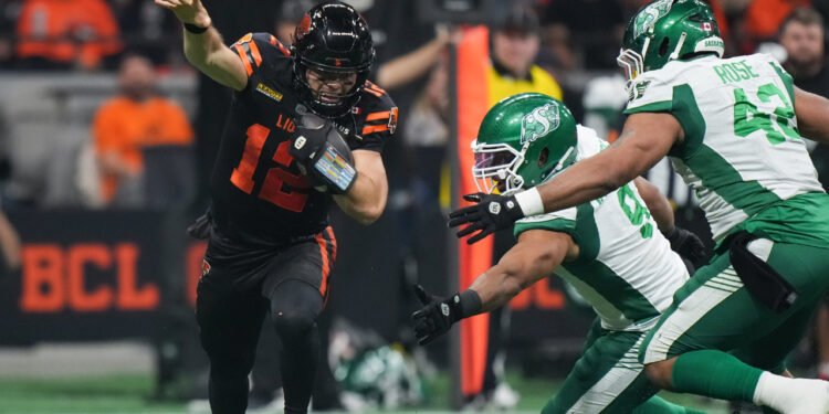 Lions climb CFL standings with win over Roughriders