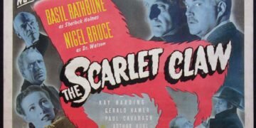 THE SCARLET CLAW Sherlock Holmes horror-tinged basic – free on Plex and YouTube (4K)