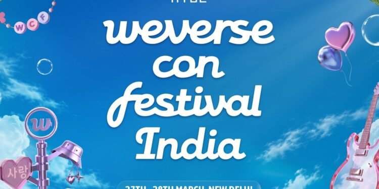 HYBE’s Weverse Con Competition to make its worldwide debut in India in 2027