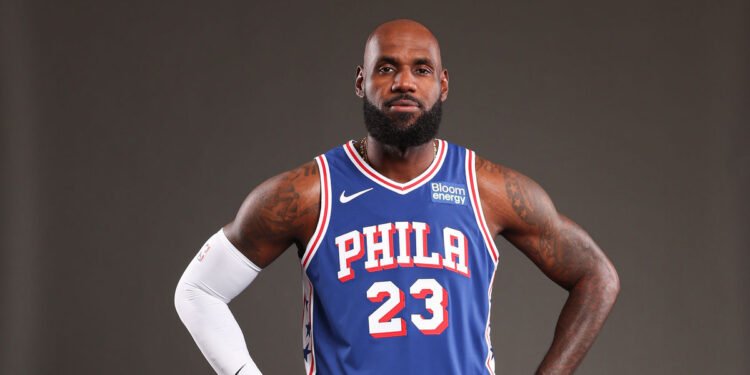 LeBron James Has a Fairly Candy Setup After Selecting the 76ers