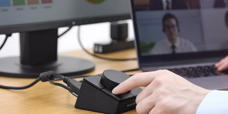 Elecom made a USB-C dock with an enormous dial on prime, and I type of need one