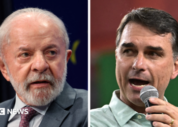 Brazil election goes to run-off as right-wing Flávio Bolsonaro wins first spherical