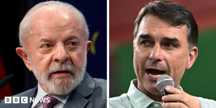 Brazil election goes to run-off as right-wing Flávio Bolsonaro wins first spherical