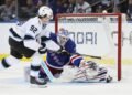 Shesterkin again on scoresheet as Rangers double up Mammoth